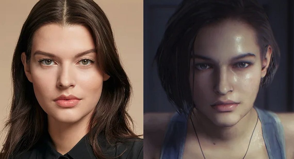 Sasha Zotova, modelo de Jill Valentine en Resident Evil 3, reacciona en directo al acabado de la protagonista