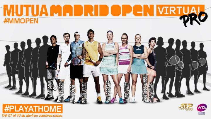 Nadal, Isner, Bertens y Ferro se suman al Mutua Madrid Open Virtual Pro