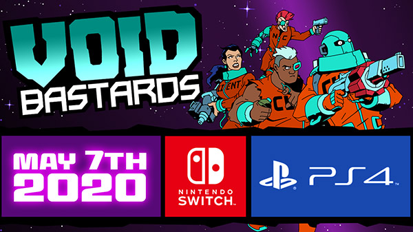 Void Bastards, juego de acción en primera persona, debuta en PS4 y Switch