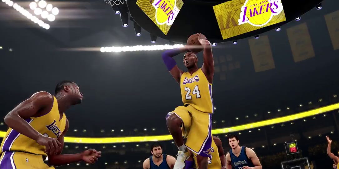 NBA 2K20 rinde tributo a Kobe Bryant