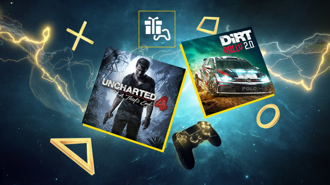 Uncharted 4: El desenlace del ladrón y DIRT Rally 2.0, juegos gratuitos de abril en PlayStation Plus