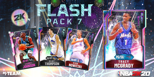 Nuevos Packs Flash 7 que llegan a NBA 2K20