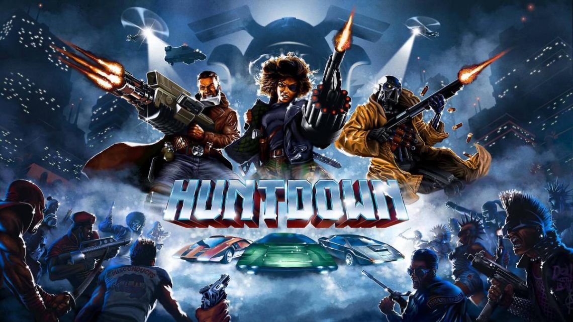 Huntdown, shooter arcade cooperativo, llega el 12 de mayo a PS4, Xbox One, Switch y PC