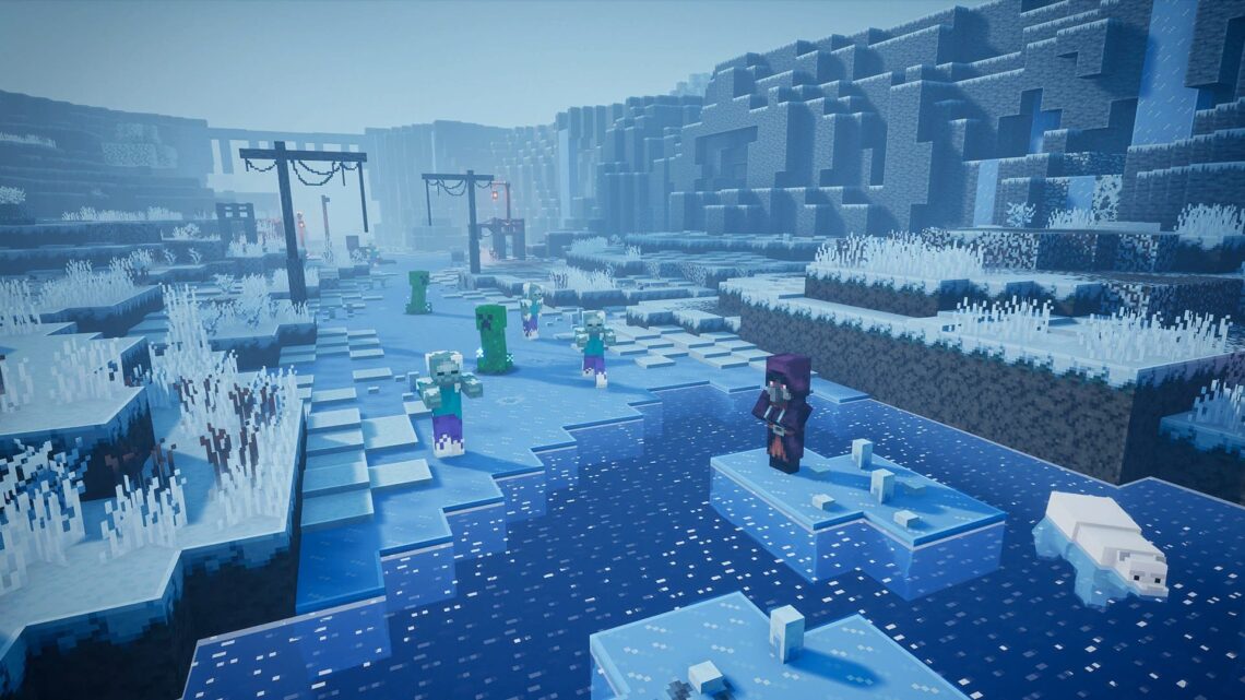 Creeping Winter, el nuevo DLC de Minecraft Dungeons presenta tráiler de lanzamiento