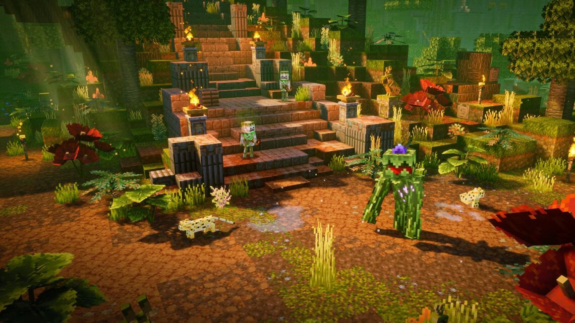 Jungle Awakens, primer DLC de Minecraft Dungeons, confirma su fecha de lanzamiento