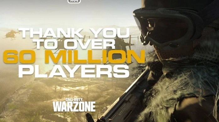 Call of Duty: Warzone supera los 60 millones de jugadores en todo el mundo
