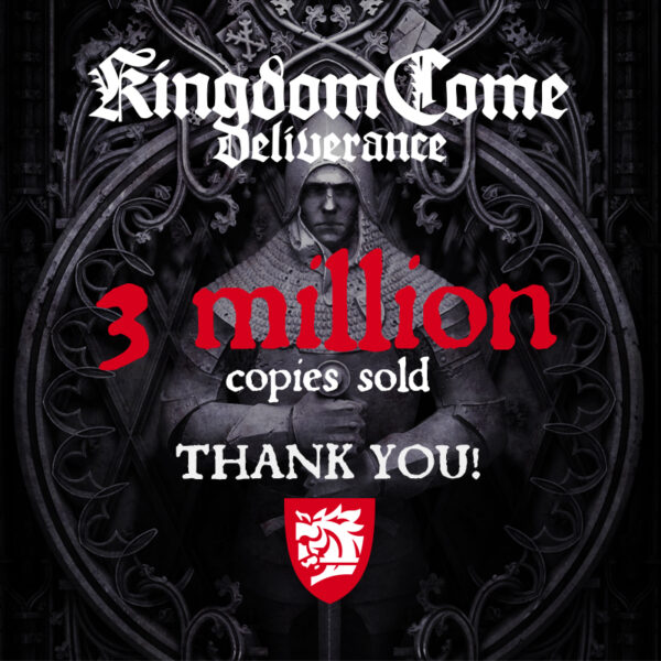 Kingdom Come: Deliverance alcanza las tres millones de copias y estará gratis en Steam del 18 al 22 de junio