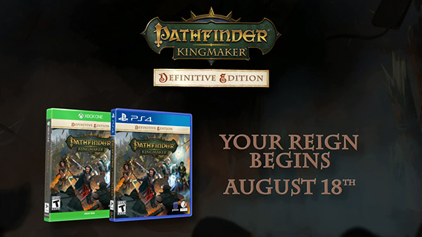 Pathfinder: Kingmaker Definitive Edition confirma su lanzamiento en PS4 y Xbox One