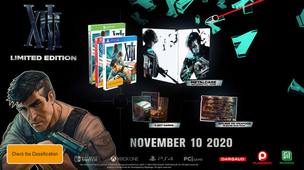 El remake de XIII se lanzará el próximo 10 de noviembre