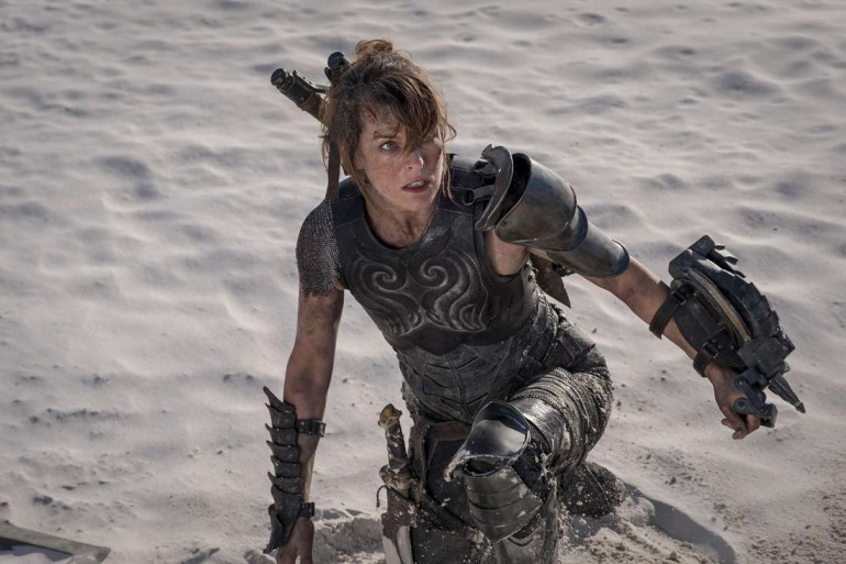 Milla Jovovich utilizará armas duales en el film de Monster Hunter