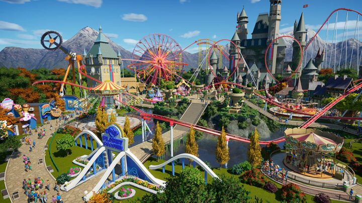 Planet Coaster muestra su carátula en PlayStation 5, PlayStation 4, Xbox Series X y Xbox One