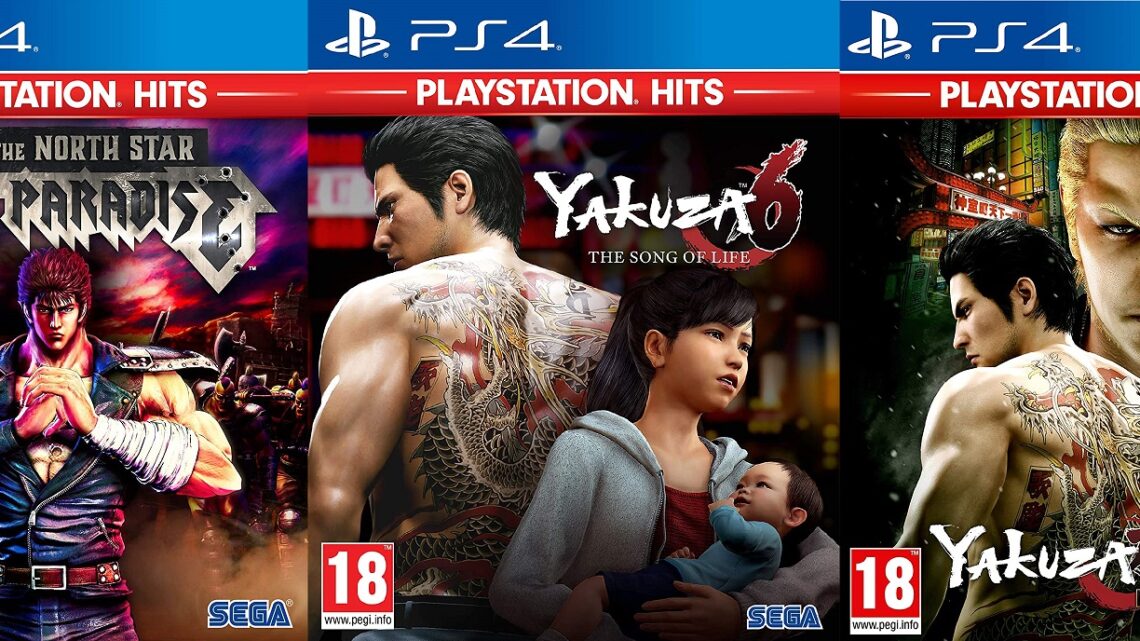 Yakuza 6, Yakuza Kiwami 2 y Fist of the North Star Lost Paradise se unen el 26 de junio al catálogo PlayStation Hits