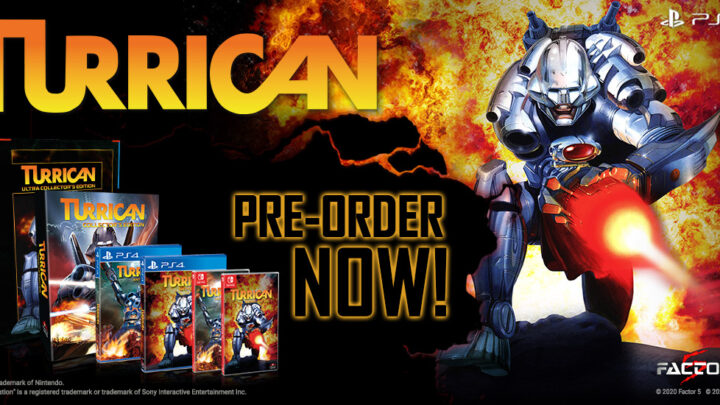 Turrican Anthology Vol. I and II anunciado para PS4 y Switch