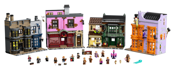 El mágico mundo de LEGO y Harry Potter vuelven a unirse con el nuevo set LEGO Callejón Diagon
