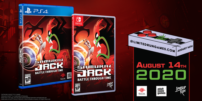 Limited Run Games anuncia una versión física para Samurai Jack: Battle Through