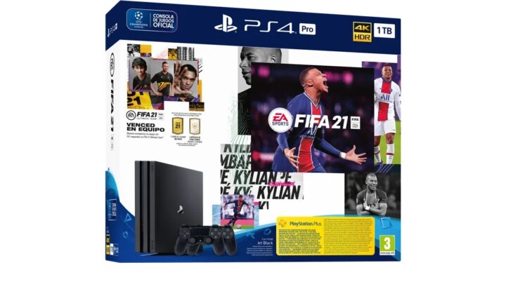 PS4 y PS4 Pro formarán pack con FIFA 21 el próximo 9 de octubre