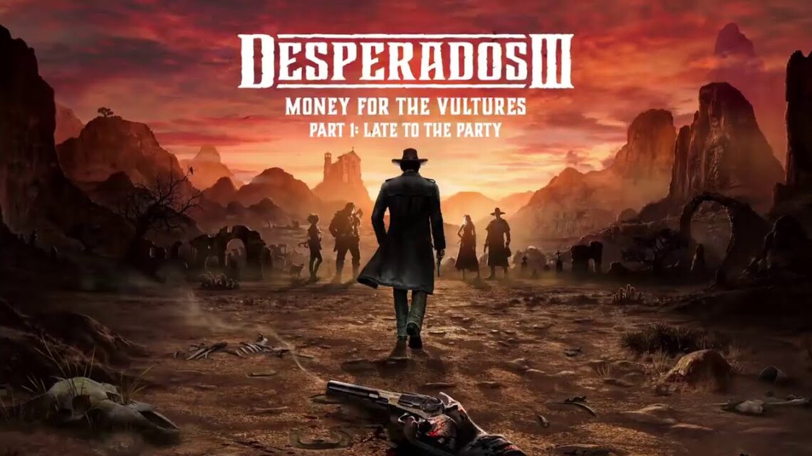‘Dinero para los buitres’, primer DLC de Desperados III, se estrena en PlayStation 4