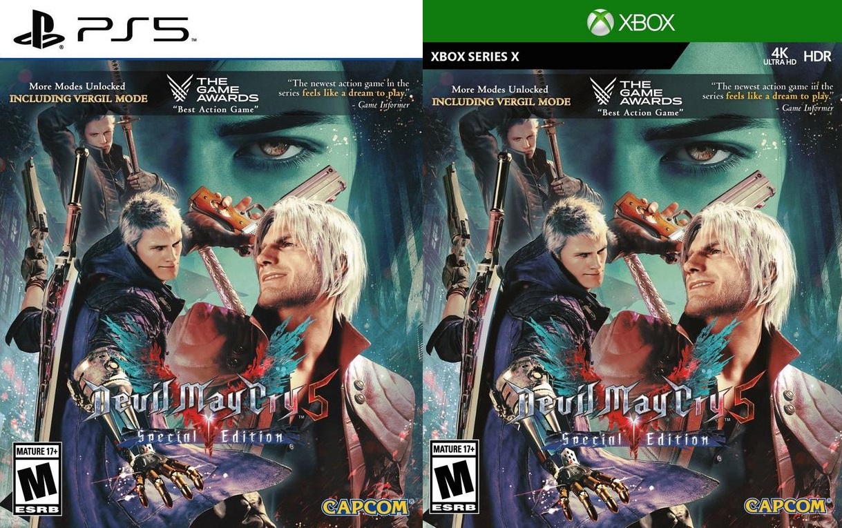 Devil May Cry 5 Special Edition ya a la venta en formato físico para PS5 y  Xbox Series X – RegionPlayStation