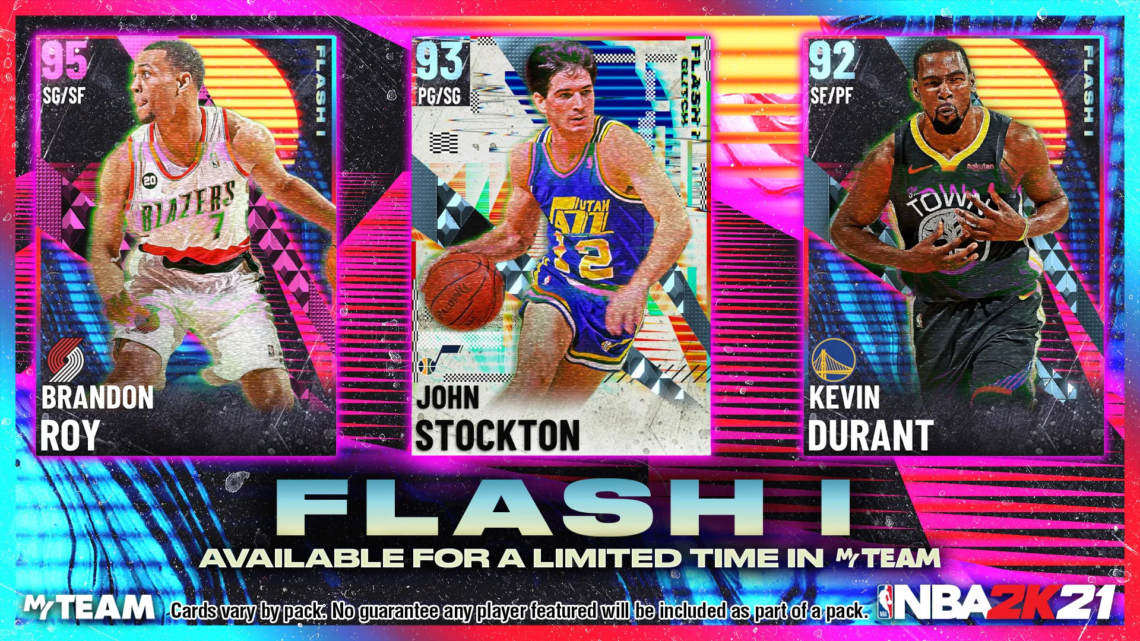 El primer Pack Flash llega al MyTeam de NBA 2K21
