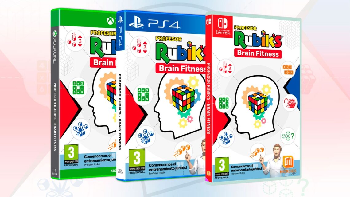 Microids anuncia la llegada del juego «Brain Training del Profesor Rubik», inspirado en el famoso Cubo de Rubik