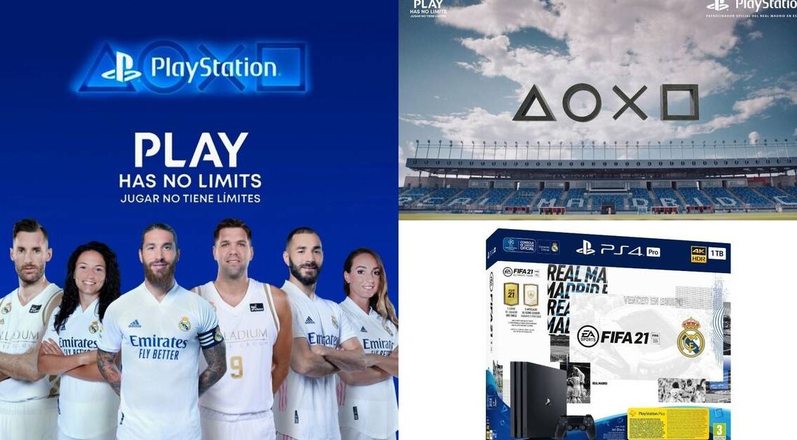 El videojuego y el deporte unen sus caminos con el acuerdo entre PlayStation y el Real Madrid C. F.