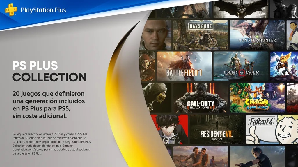 PlayStation Plus Collection de PS5 dejará de estar disponible próximamente