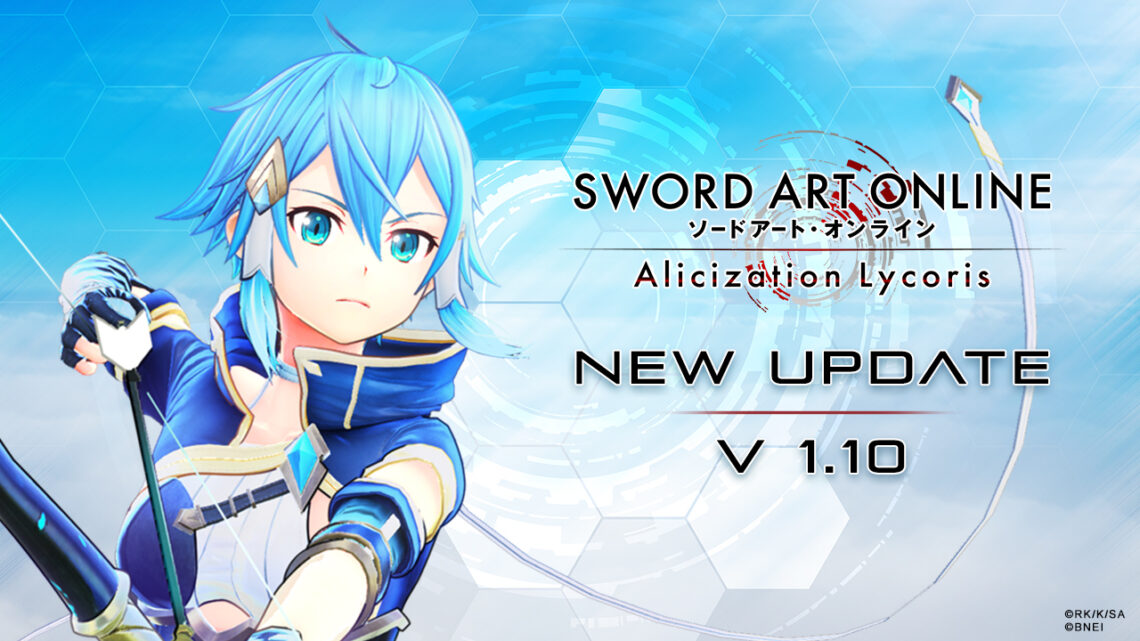 Sword Art Online Alicization Lycoris recibe la actualización 1.10 con multitud de cambios y correciones