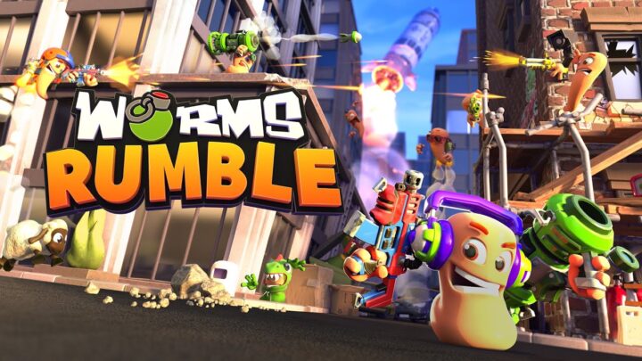 Disponible la beta abierta de Worms Rumble en PS4 y PC