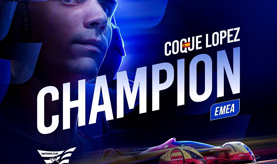 Histórica victoria de Coque López en la final europea de los FIA Gran Turismo Championships 2020