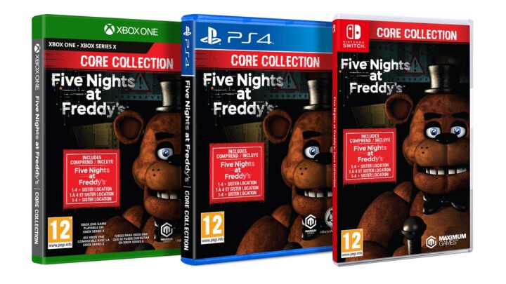 Anunciadas las ediciones físicas de Five Nights at Freddy’s: Help Wanted y Core Collection