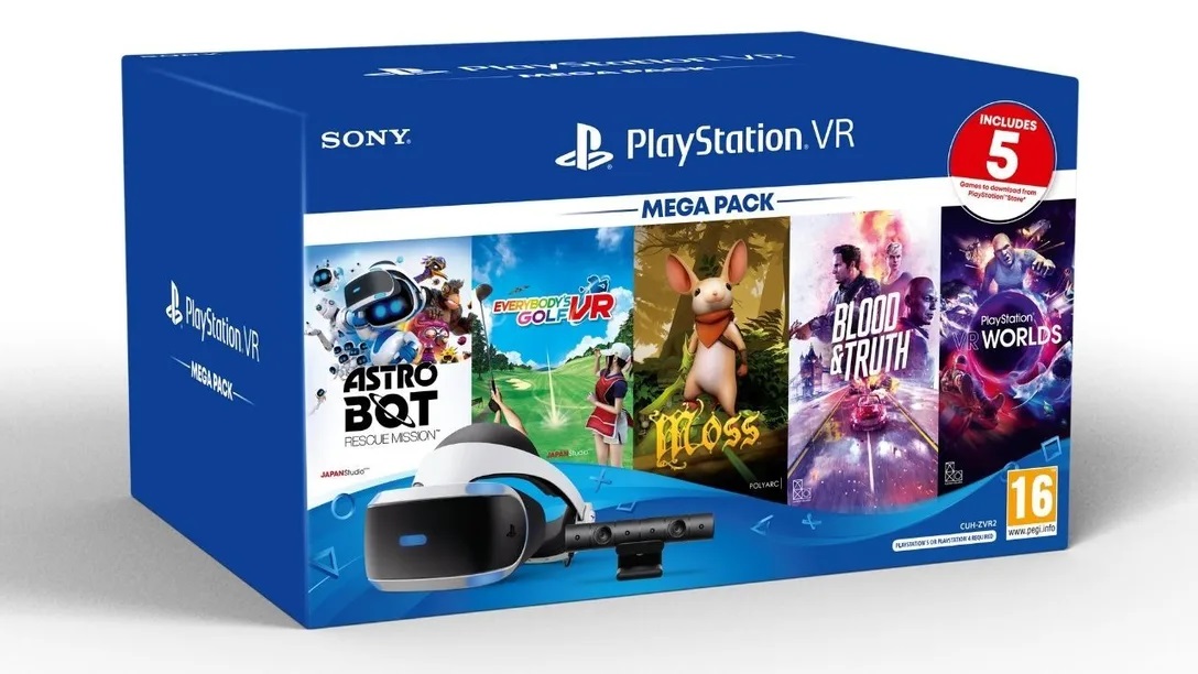 Sony lanza este viernes el Mega Pack de PlayStation VR, incluyendo 5 fantásticos juegos