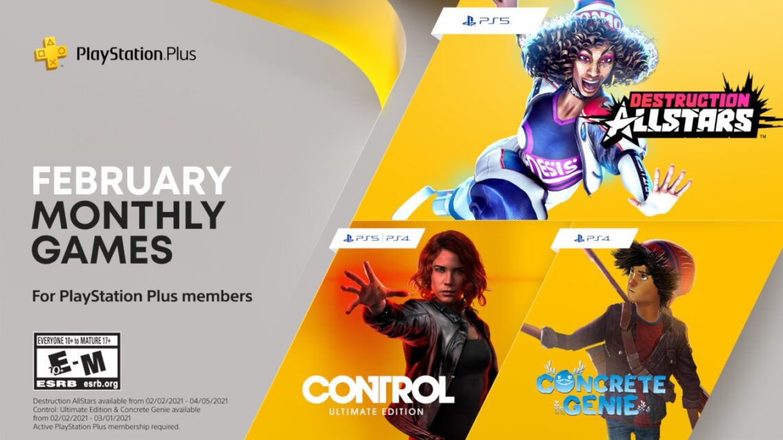 Anunciados los juegos gratuitos de febrero de 2021 en PlayStation Plus para PS5 y PS4