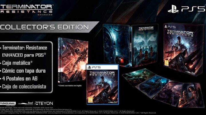 Terminator: Resistance Enhanced presenta su espectacular edición coleccionista para PlayStation 5