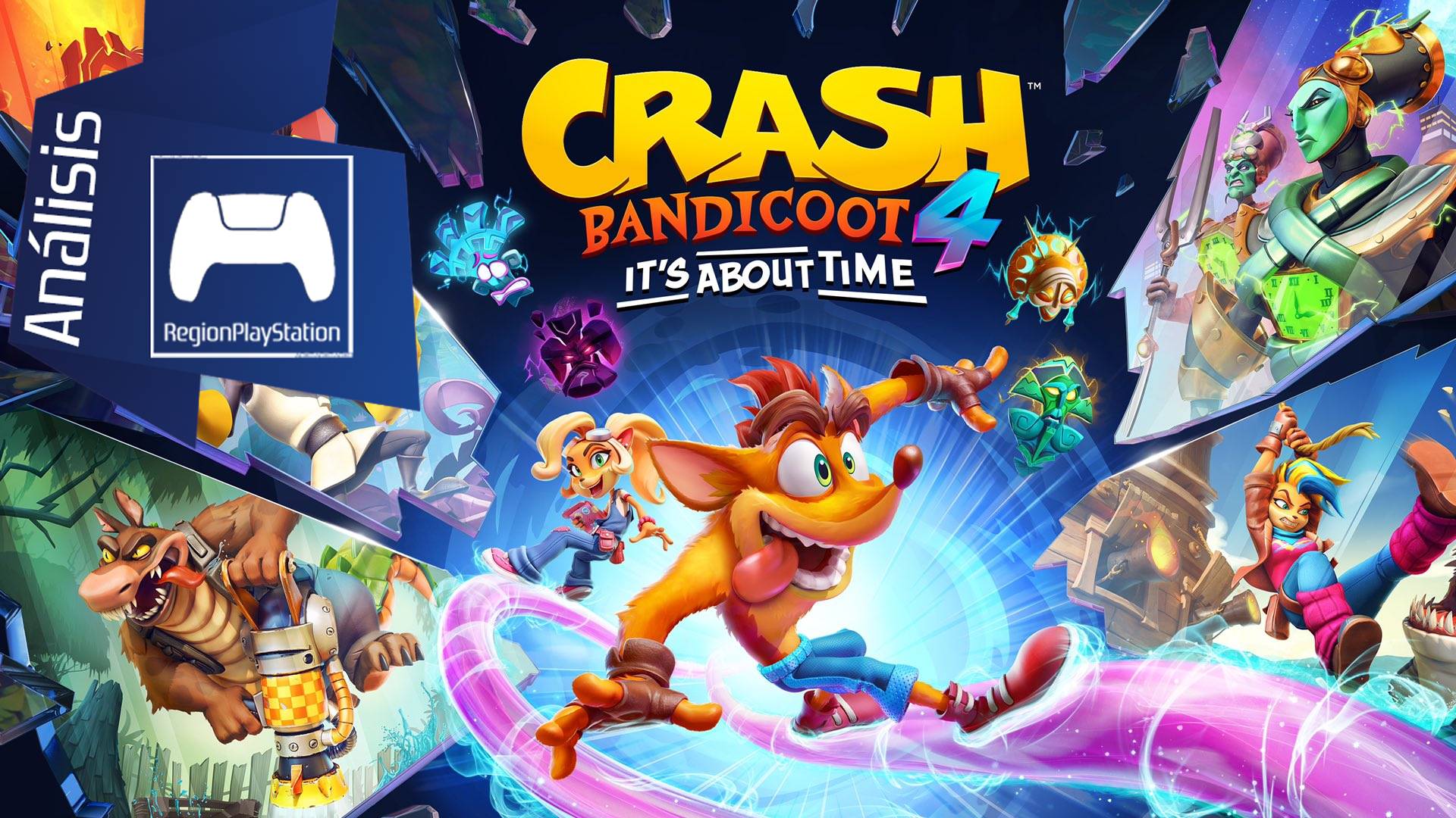 Crash Bandicoot 4: It's About Time ya se encuentra disponible para PS5,  Xbox Series X