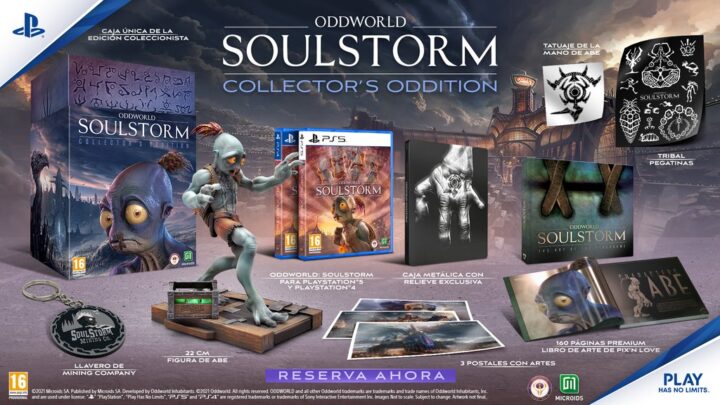 Oddworld Soulstorm ya tiene sus ediciones físicas disponibles