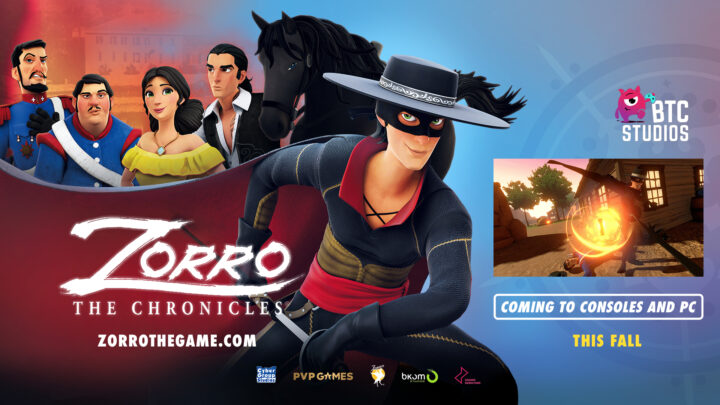 Anunciado Zorro: The Chronicles, acción 3D que llegará a finales de año a PS5, Xbox Series, PS4, Xbox One, Switch y PC