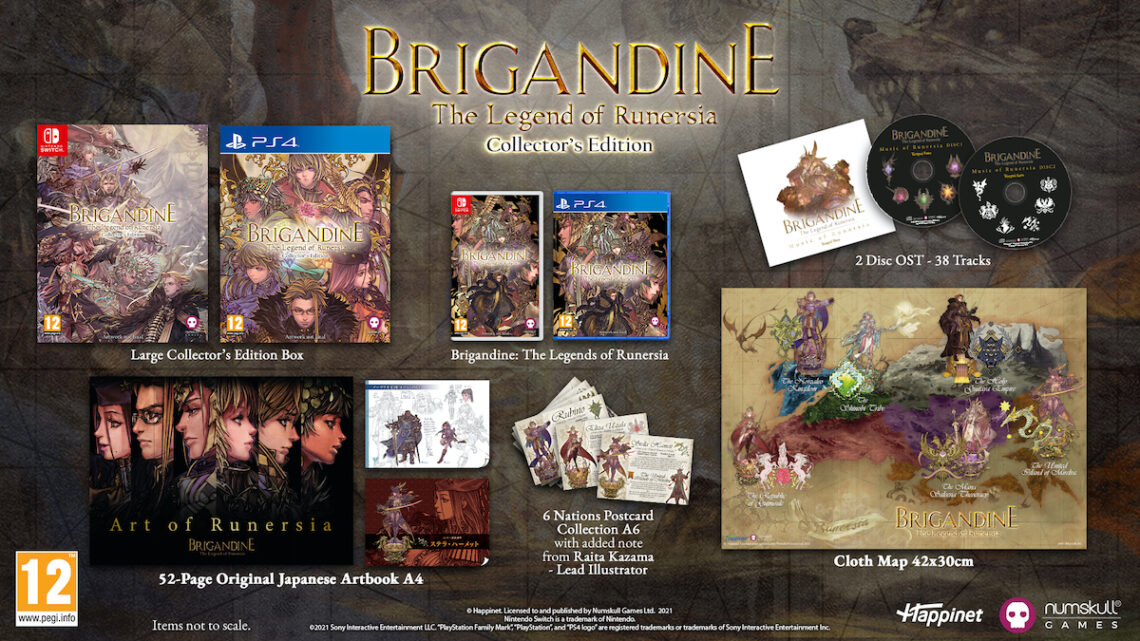 Brigandine: The Legend of Runersia ya tiene su edición física disponible en PlayStation 4 y Nintendo Switch