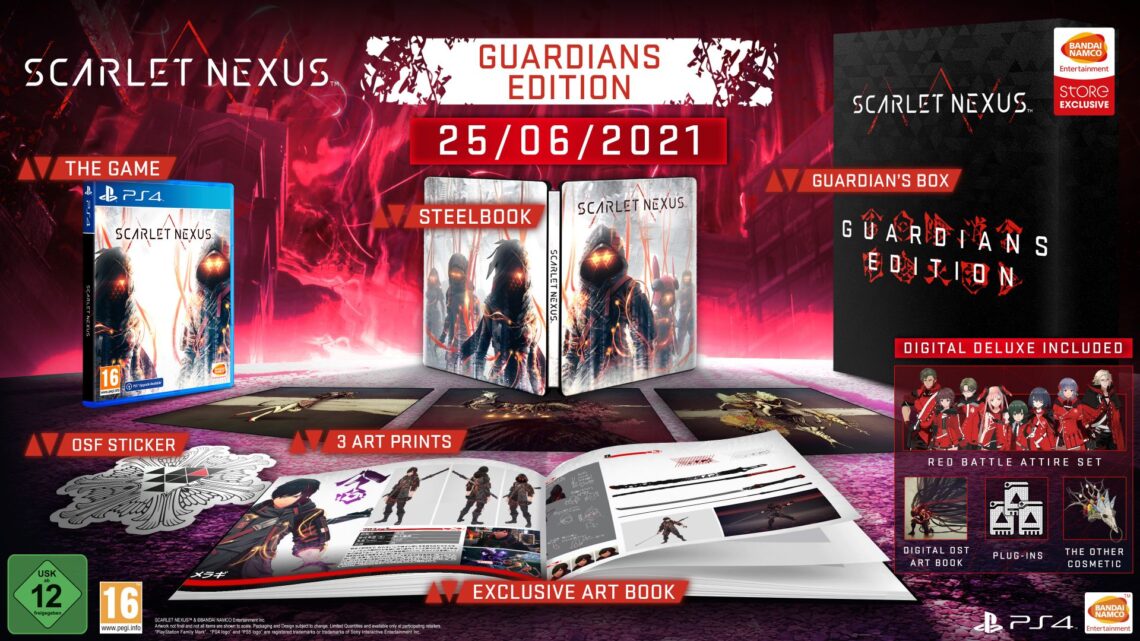 Revelada la edición Guardianes y edición Digital Deluxe de Scarlet Nexus