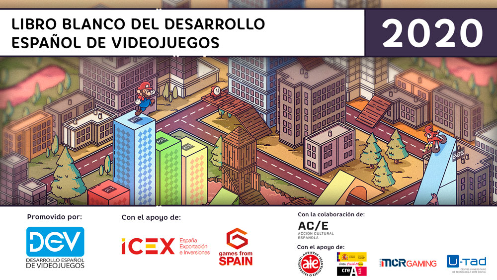DEV presenta el Libro Blanco del desarrollo español de videojuegos 2020