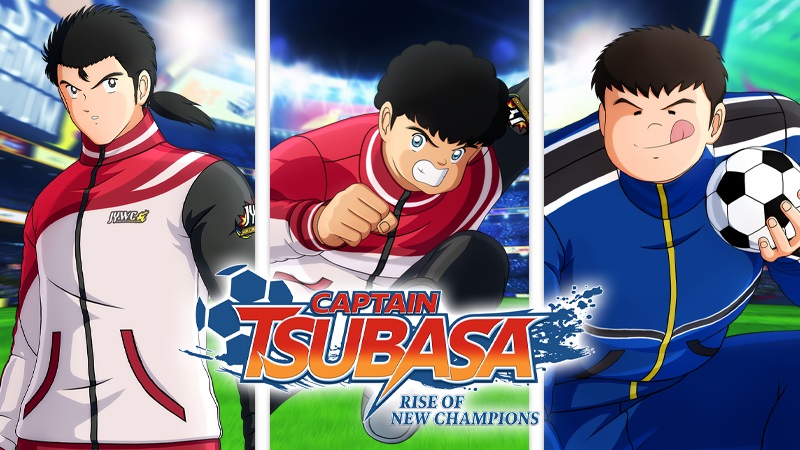 Pepe, Xiao Junguang y Taichi Nakanishi se unen esta primavera a Captain Tsubasa: Rise of News Champions