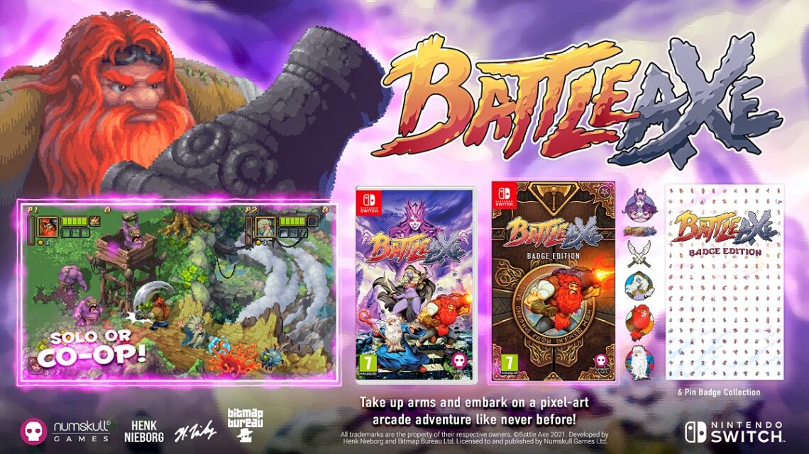 El Pixelart de Battle Axe ya está disponible en una preciosa edición física