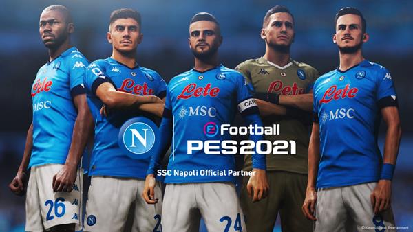 Konami anuncia un acuerdo a largo plazo con SSC Napoli