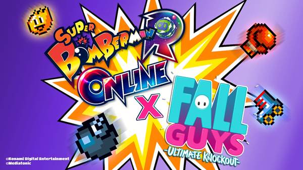 Fall Guys: Ultimate Knockout y Super Bomberman R Online anuncian evento de colaboración