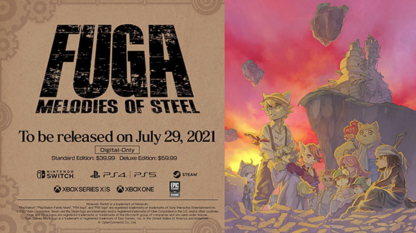 Fuga: Melodies of Steel añade versiones para PS5 y Xbox Series