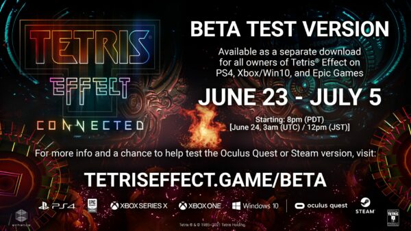 Tetris Effect: Connect confirma fecha de lanzamiento en PS4 con cross-play