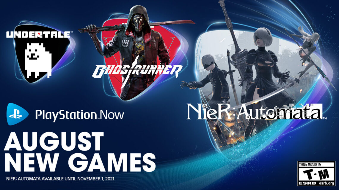 NieR: Automata, Ghostrunner y Undertale llegan en agosto a PlayStation Now