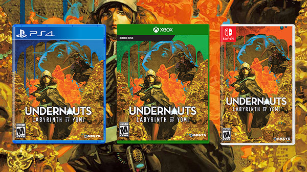 Undernauts Labyrinth of Yomi llegará en formato físico para Nintendo Switch y PlayStation 4