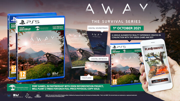 Away The Survival Series ya disponible en formato físico para PlayStation 4 y PlayStation 5