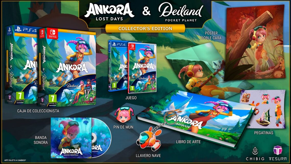 Tesura Games anuncia la increíble edición 2×1 de Ankora: Lost Days + Deiland