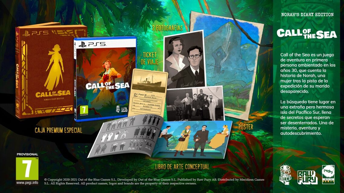 Call of the Sea llegará en formato físico a PS4 y PS5 en una preciosa edición